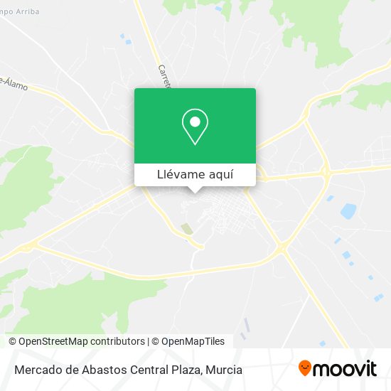 Mapa Mercado de Abastos Central Plaza