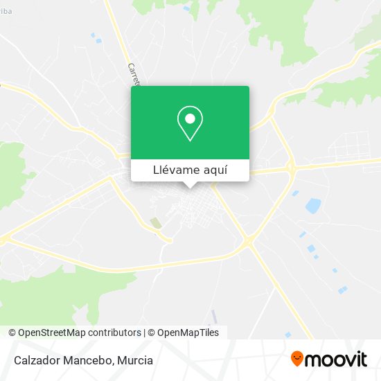 Mapa Calzador Mancebo