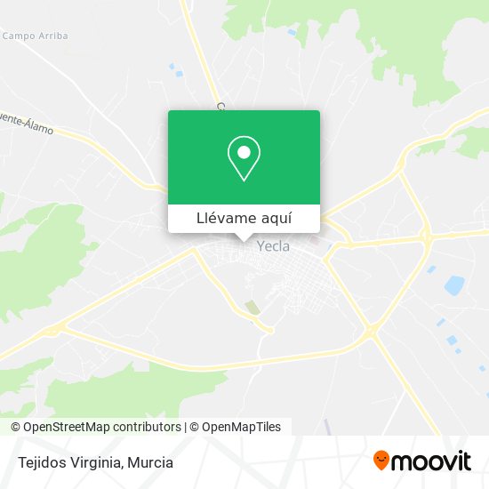 Mapa Tejidos Virginia