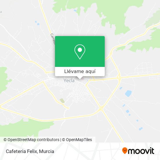 Mapa Cafeteria Felix