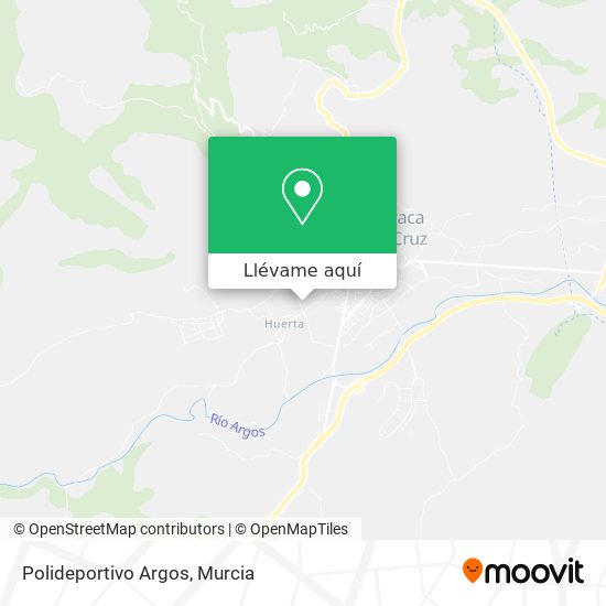 Mapa Polideportivo Argos