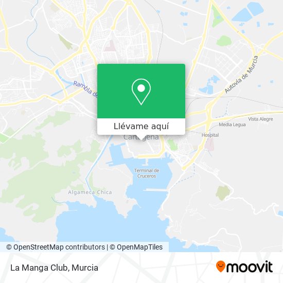 Mapa La Manga Club