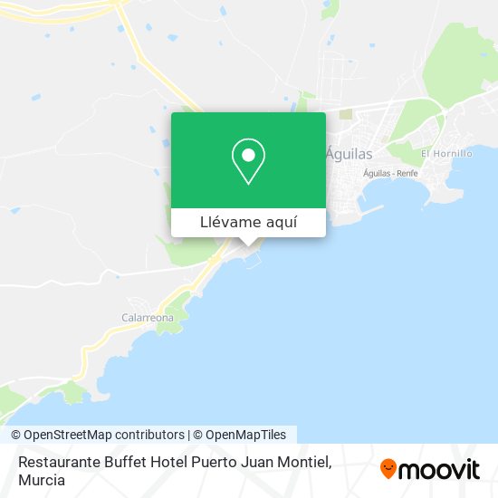 Mapa Restaurante Buffet Hotel Puerto Juan Montiel