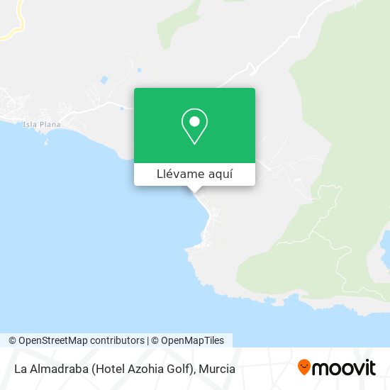 Mapa La Almadraba (Hotel Azohia Golf)