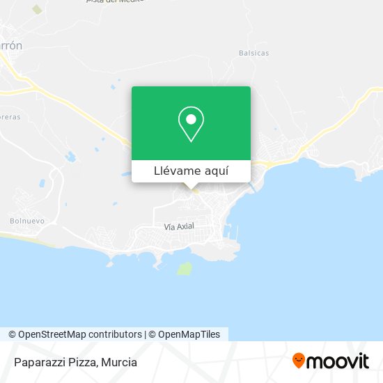 Mapa Paparazzi Pizza