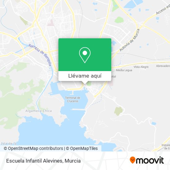 Mapa Escuela Infantil Alevines