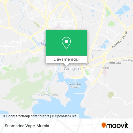 Mapa Submarine Vape