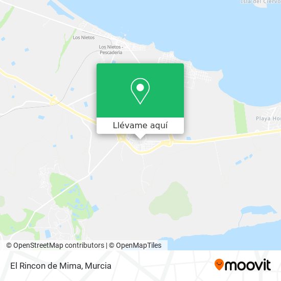 Mapa El Rincon de Mima