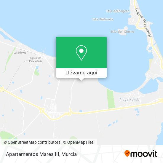 Mapa Apartamentos Mares III
