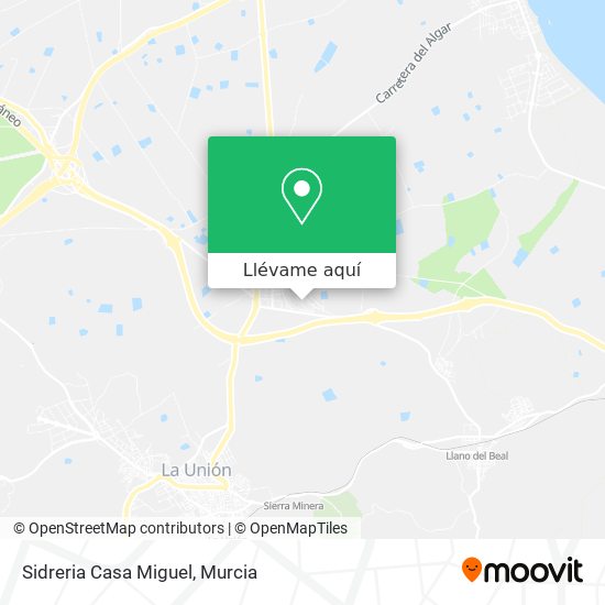 Mapa Sidreria Casa Miguel