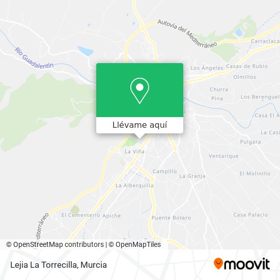 Mapa Lejia La Torrecilla