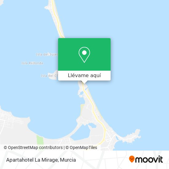 Mapa Apartahotel La Mirage