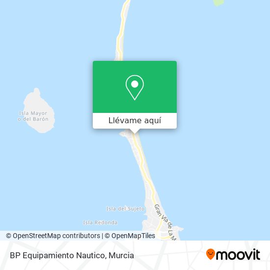 Mapa BP Equipamiento Nautico