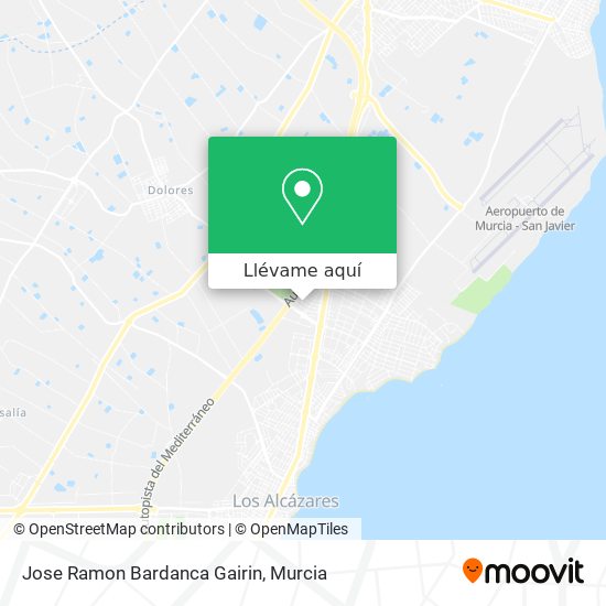 Mapa Jose Ramon Bardanca Gairin