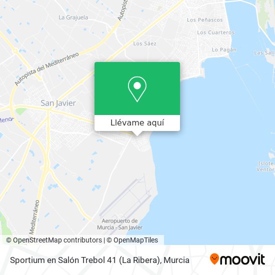 Mapa Sportium en Salón Trebol 41 (La Ribera)