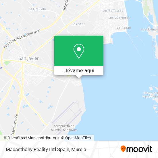 Mapa Macanthony Reality Intl Spain