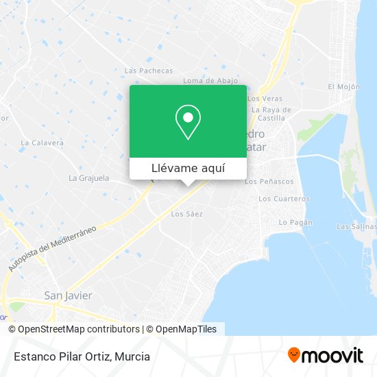 Mapa Estanco Pilar Ortiz