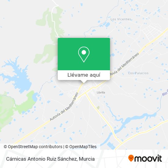Mapa Cárnicas Antonio Ruiz Sánchez