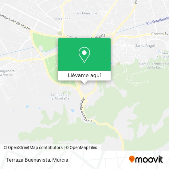 Mapa Terraza Buenavista