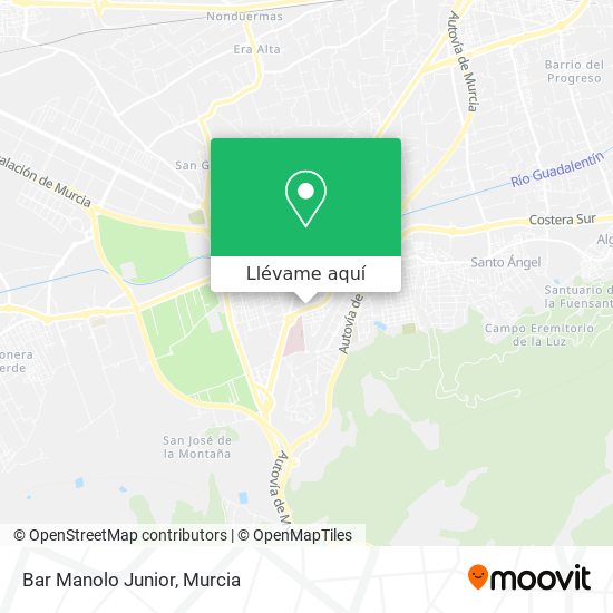 Mapa Bar Manolo Junior