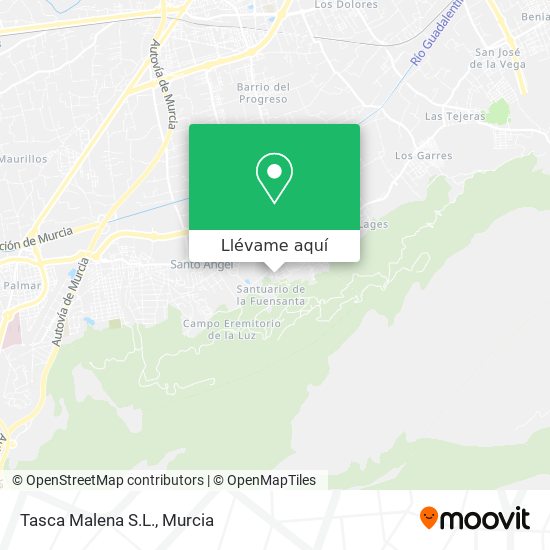 Mapa Tasca Malena S.L.