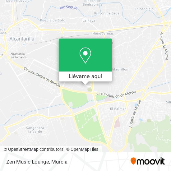 Mapa Zen Music Lounge