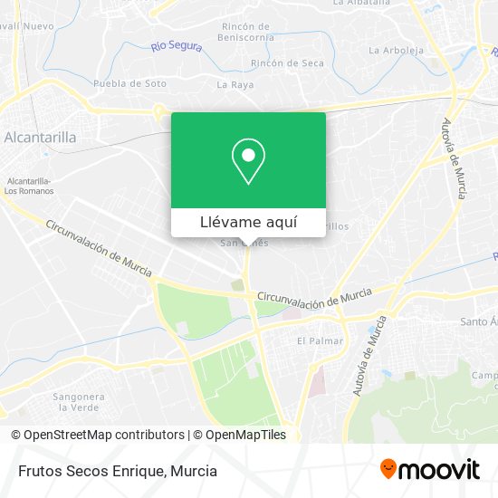 Mapa Frutos Secos Enrique