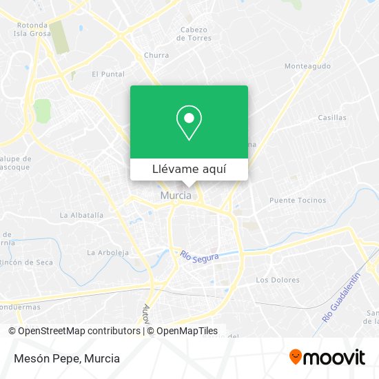 Mapa Mesón Pepe