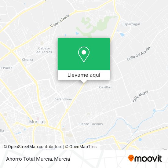 Mapa Ahorro Total Murcia