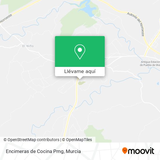 Mapa Encimeras de Cocina Pmg