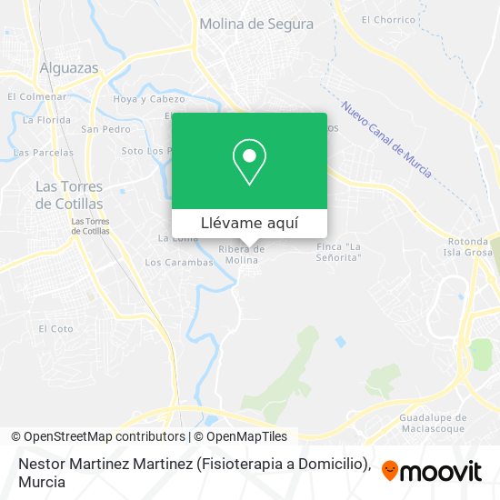 Mapa Nestor Martinez Martinez (Fisioterapia a Domicilio)