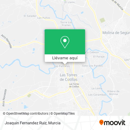 Mapa Joaquin Fernandez Ruiz