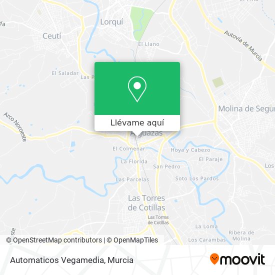 Mapa Automaticos Vegamedia