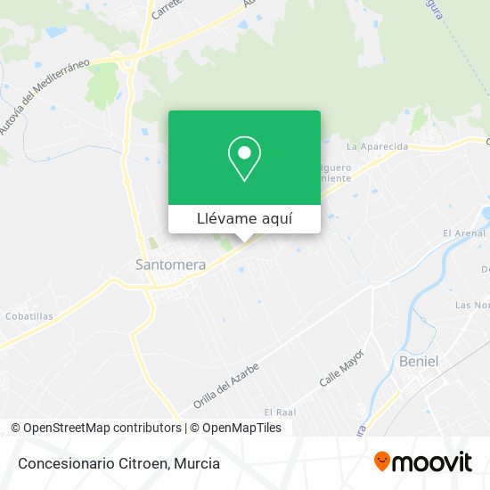 Mapa Concesionario Citroen