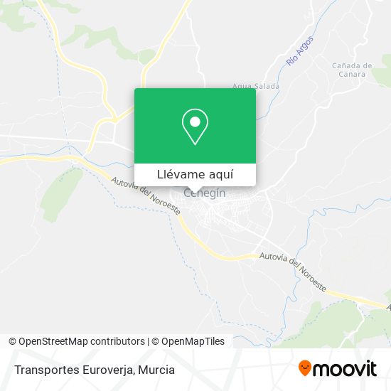 Mapa Transportes Euroverja