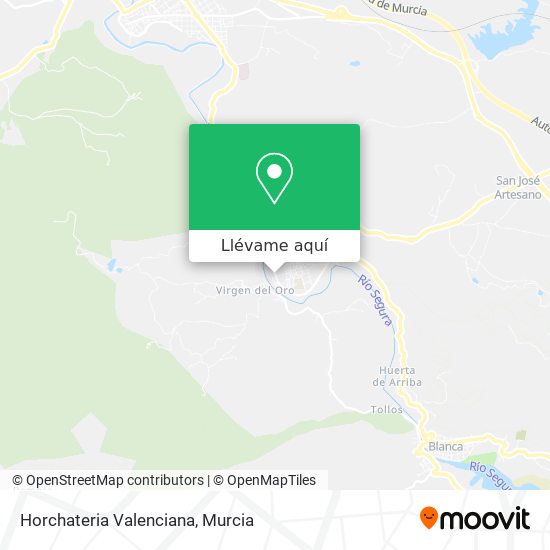 Mapa Horchateria Valenciana