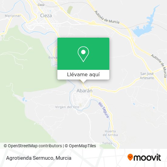 Mapa Agrotienda Sermuco