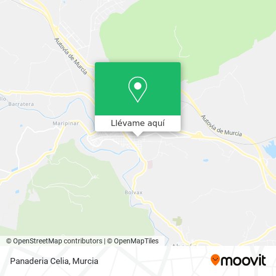 Mapa Panaderia Celia