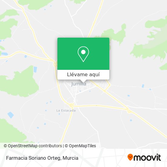 Mapa Farmacia Soriano Orteg