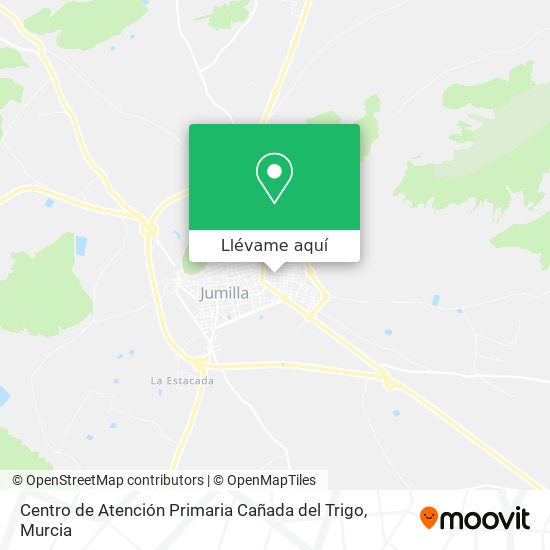 Mapa Centro de Atención Primaria Cañada del Trigo