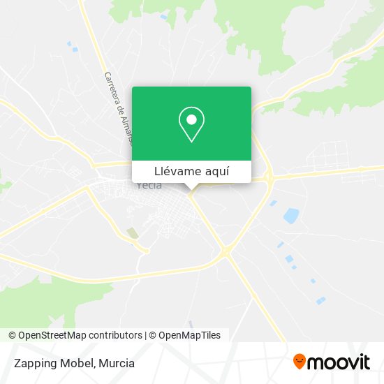 Mapa Zapping Mobel
