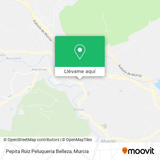 Mapa Pepita Ruiz Peluqueria Belleza