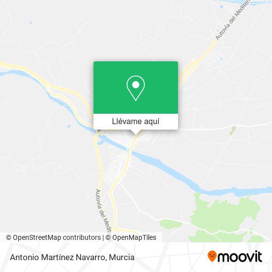 Mapa Antonio Martínez Navarro