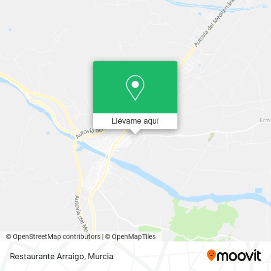 Mapa Restaurante Arraigo
