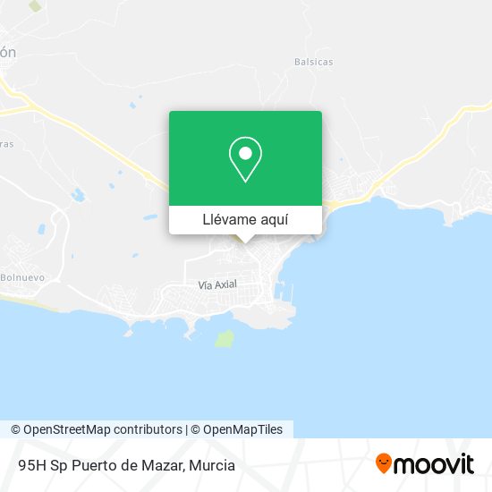 Mapa 95H Sp Puerto de Mazar