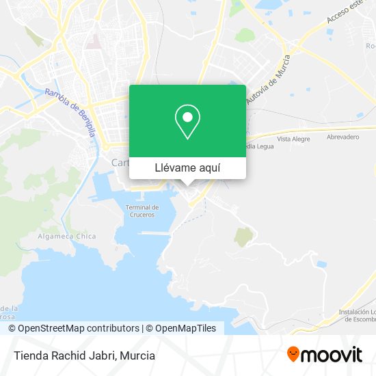 Mapa Tienda Rachid Jabri