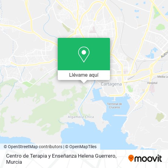 Mapa Centro de Terapia y Enseñanza Helena Guerrero