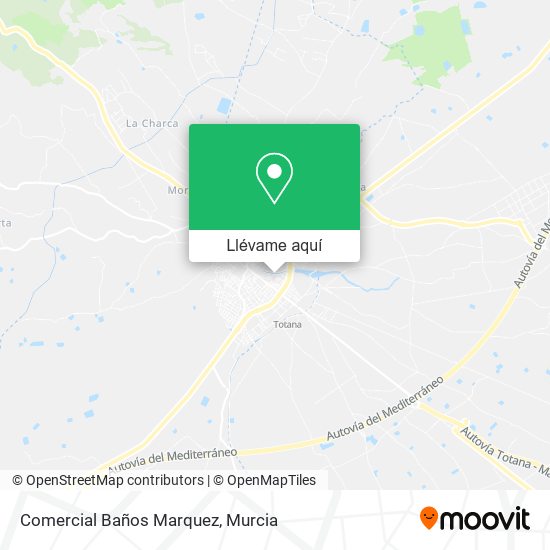 Mapa Comercial Baños Marquez