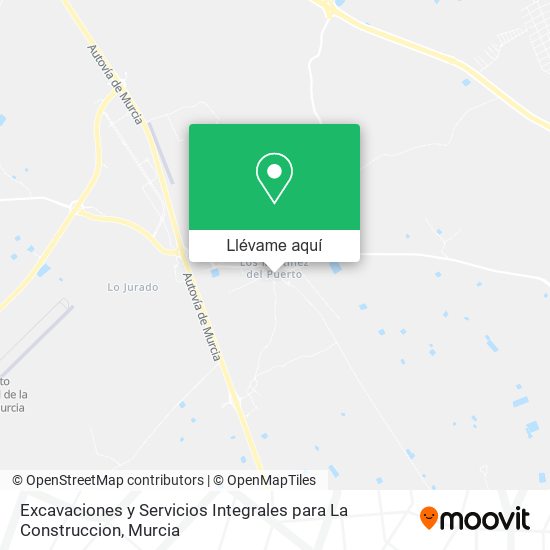 Mapa Excavaciones y Servicios Integrales para La Construccion