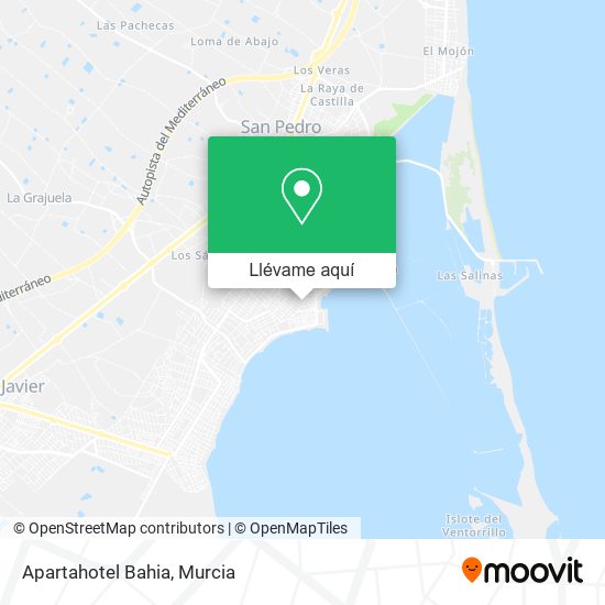 Mapa Apartahotel Bahia